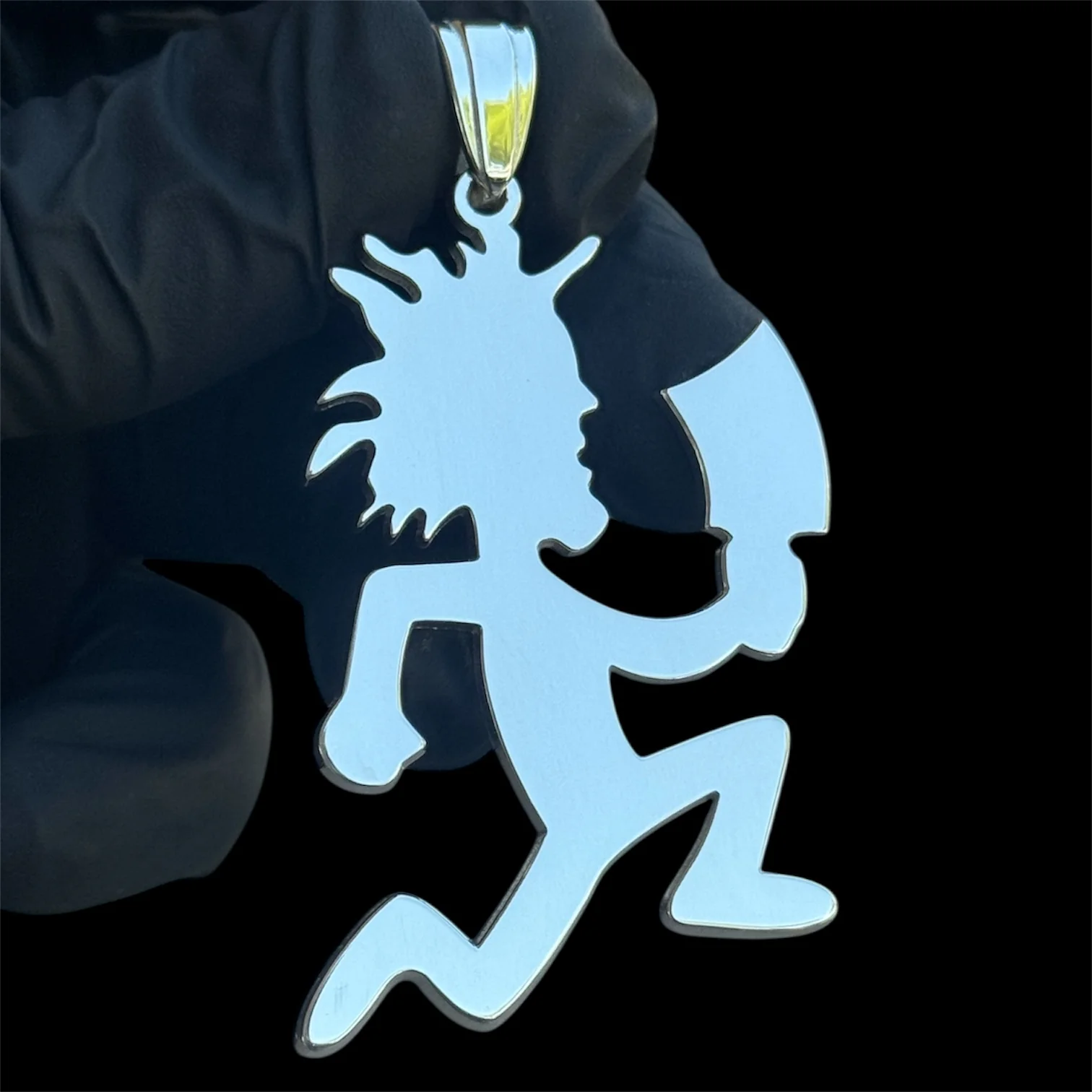 2 Inch Silver Hatchetman Charm
