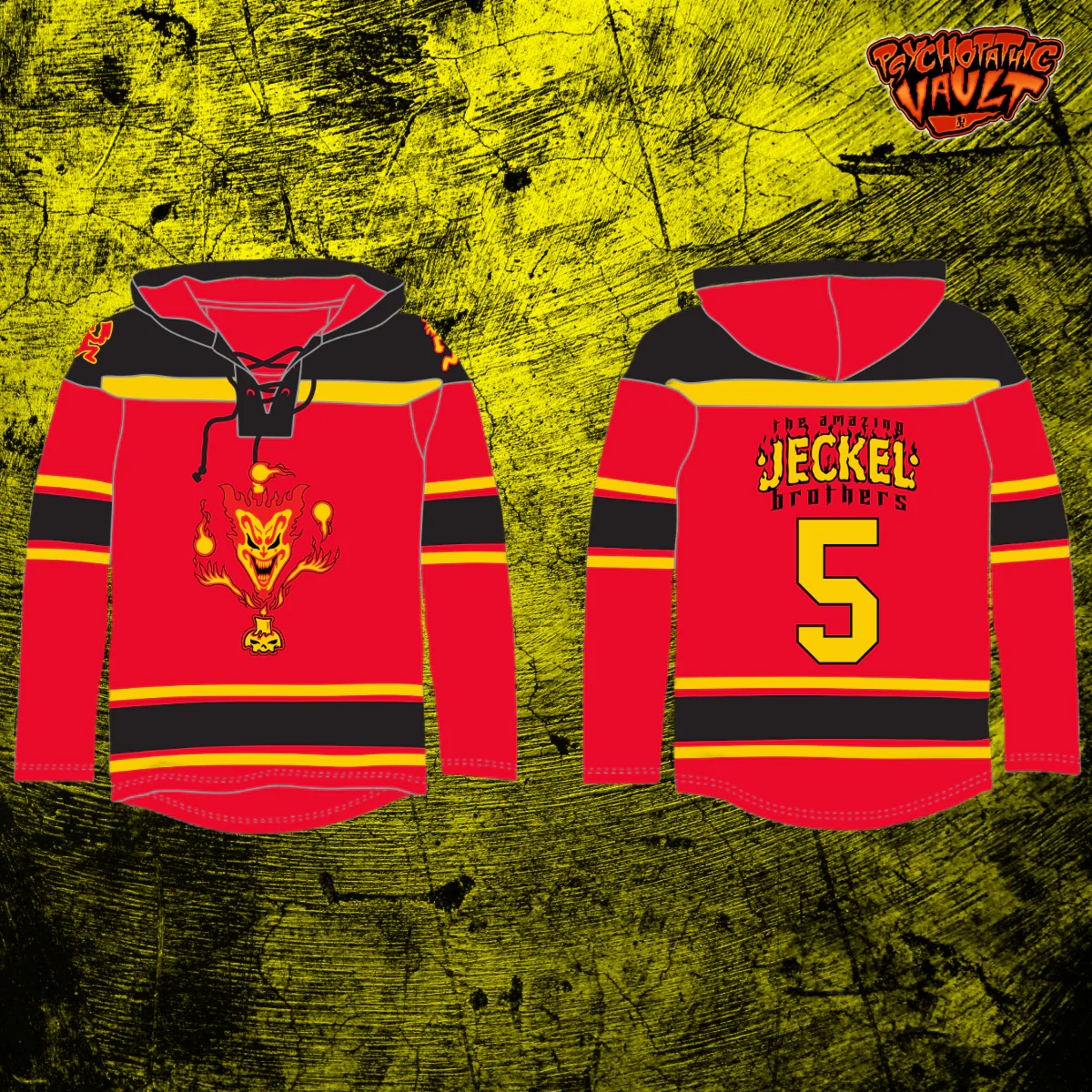 Amazing Jeckel Brothers Hockey Hoodie