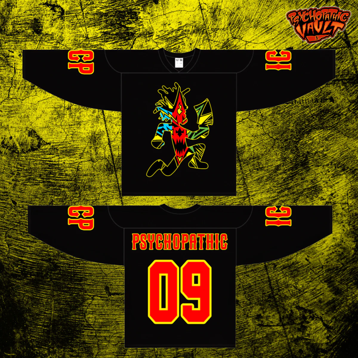 Bang Pow Boom Hatchetman Hockey Jersey