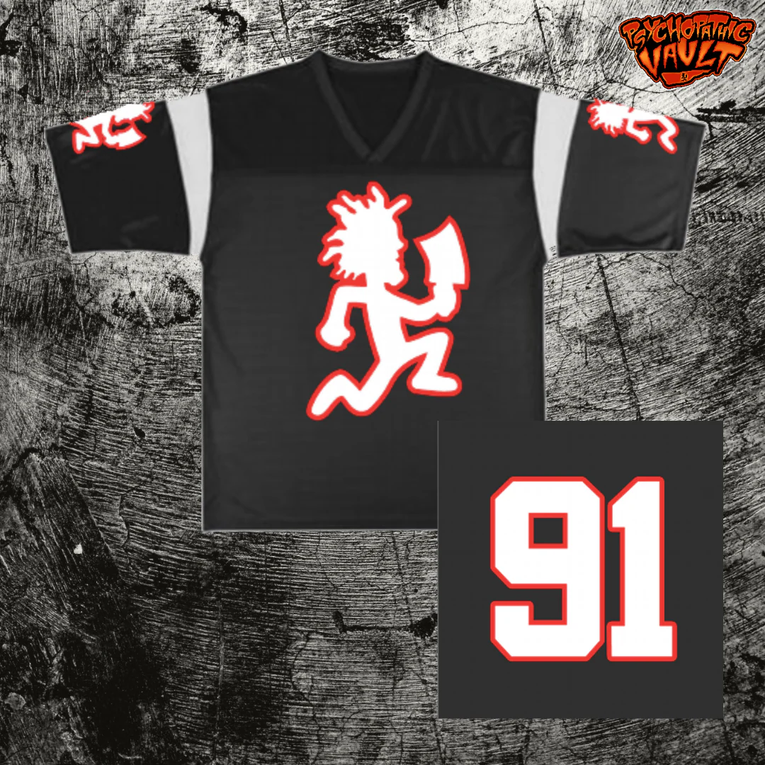 Black Hatchetman Football Jersey