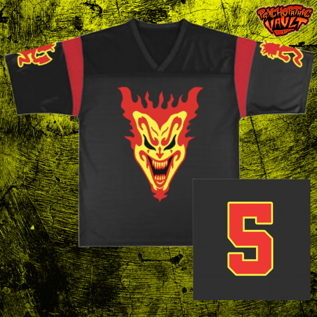Black Jack Jeckel Number 5 Football Jersey