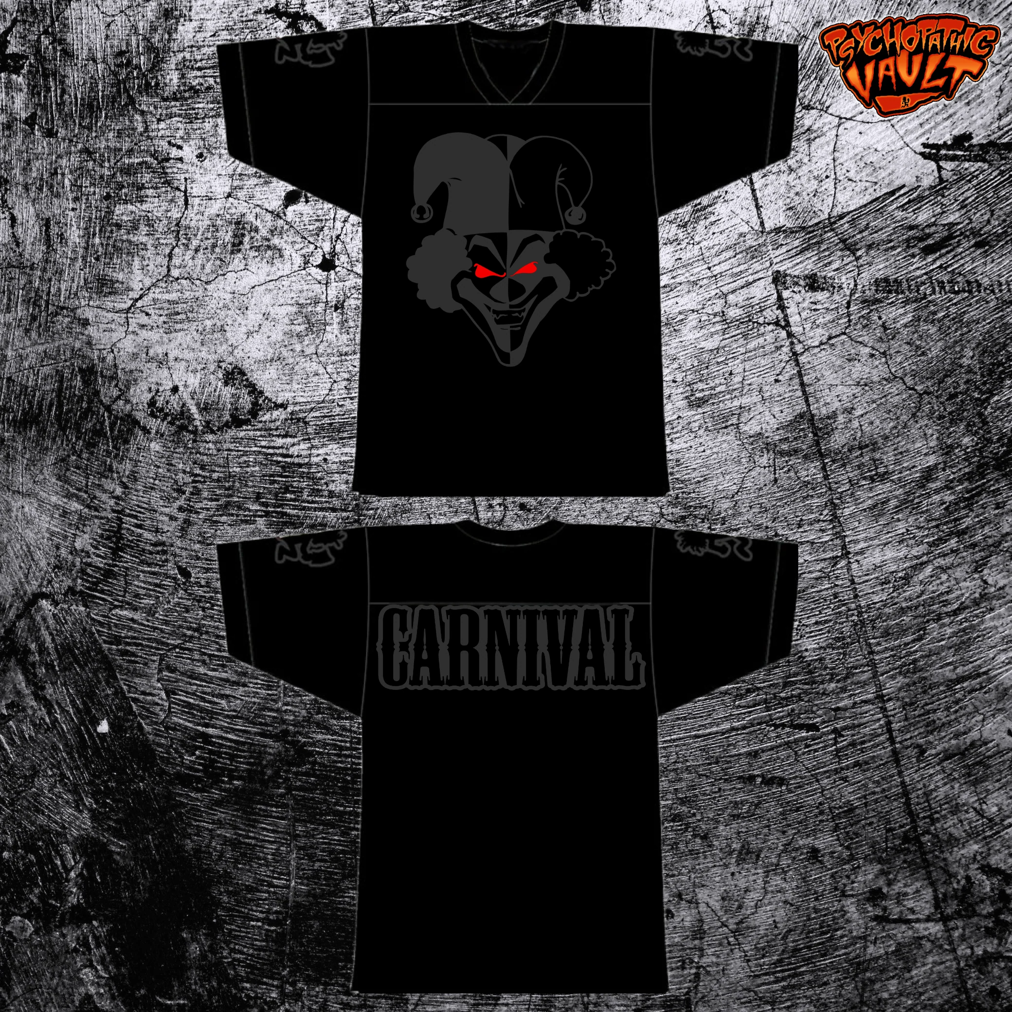 Carnival of Carnage Blackout Football Jersey