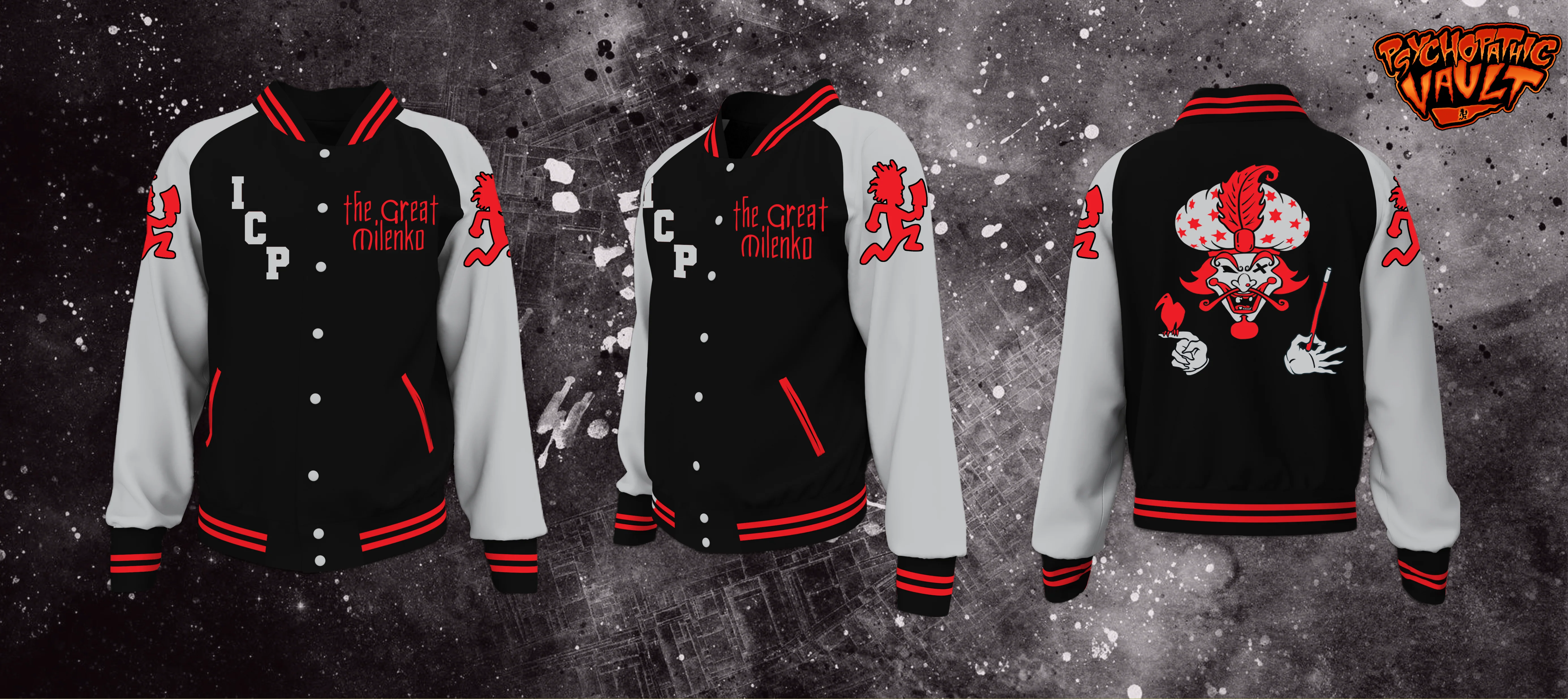 Great Milenko Satin Baseball Jacket - Image 2