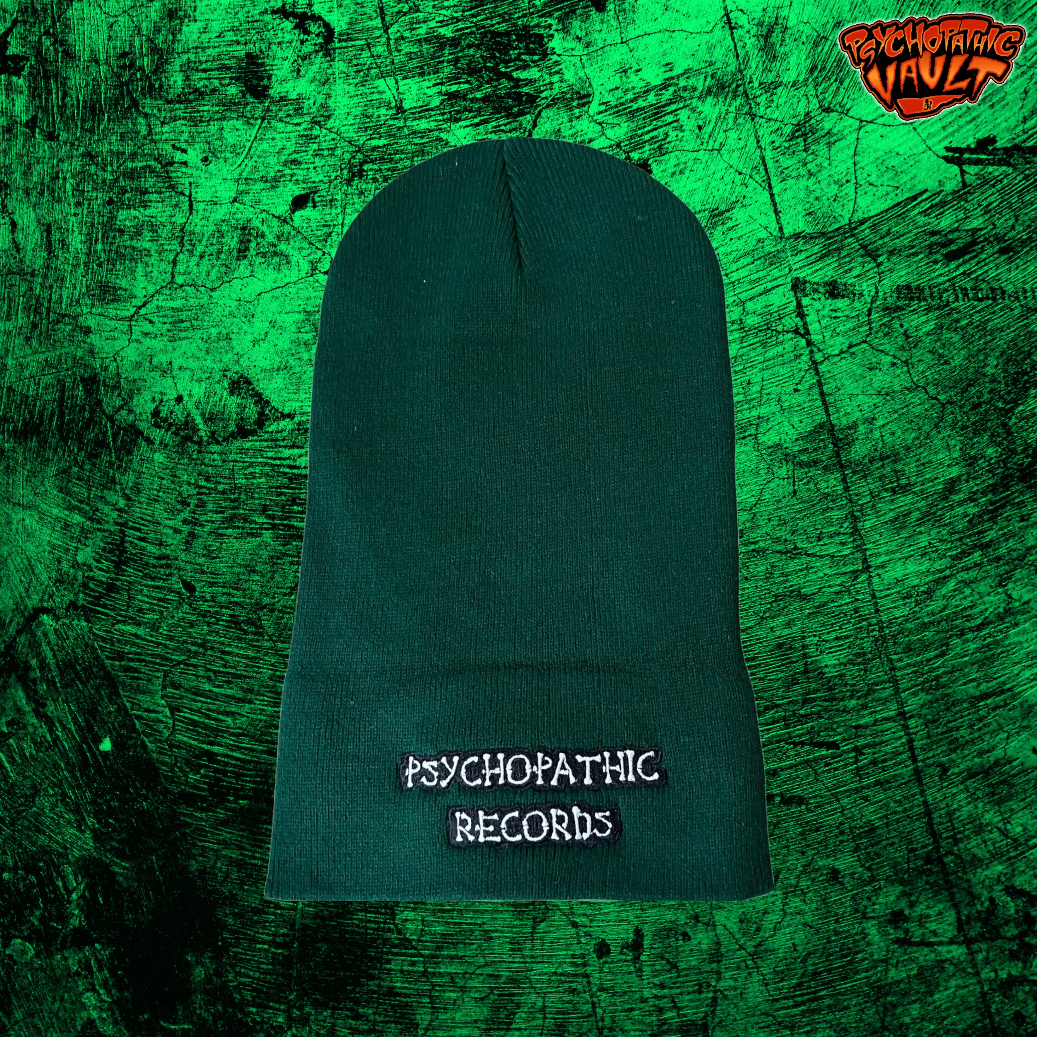 Green Psychopathic Records Hallowicked 12" Beanie