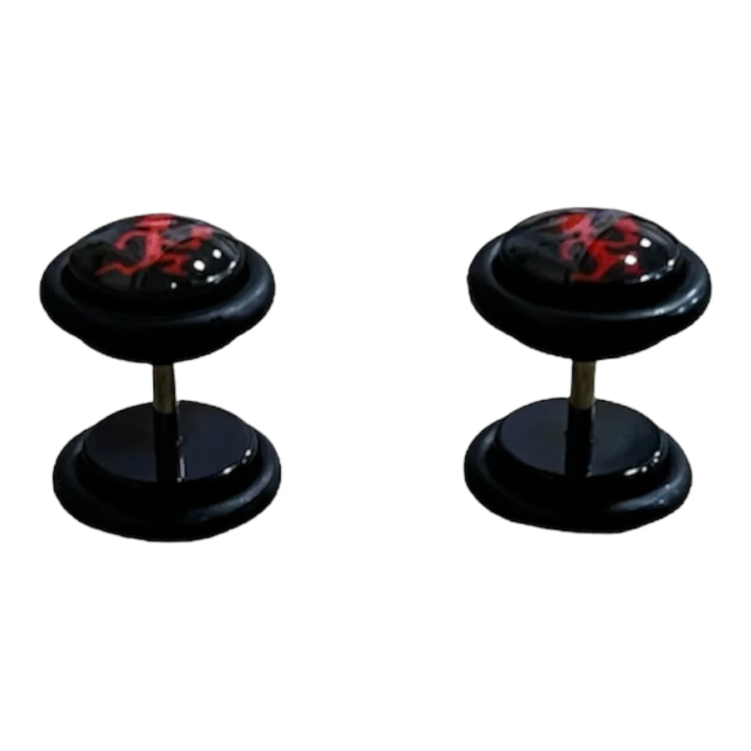Hatchetman Earrings (Fake Gauges)
