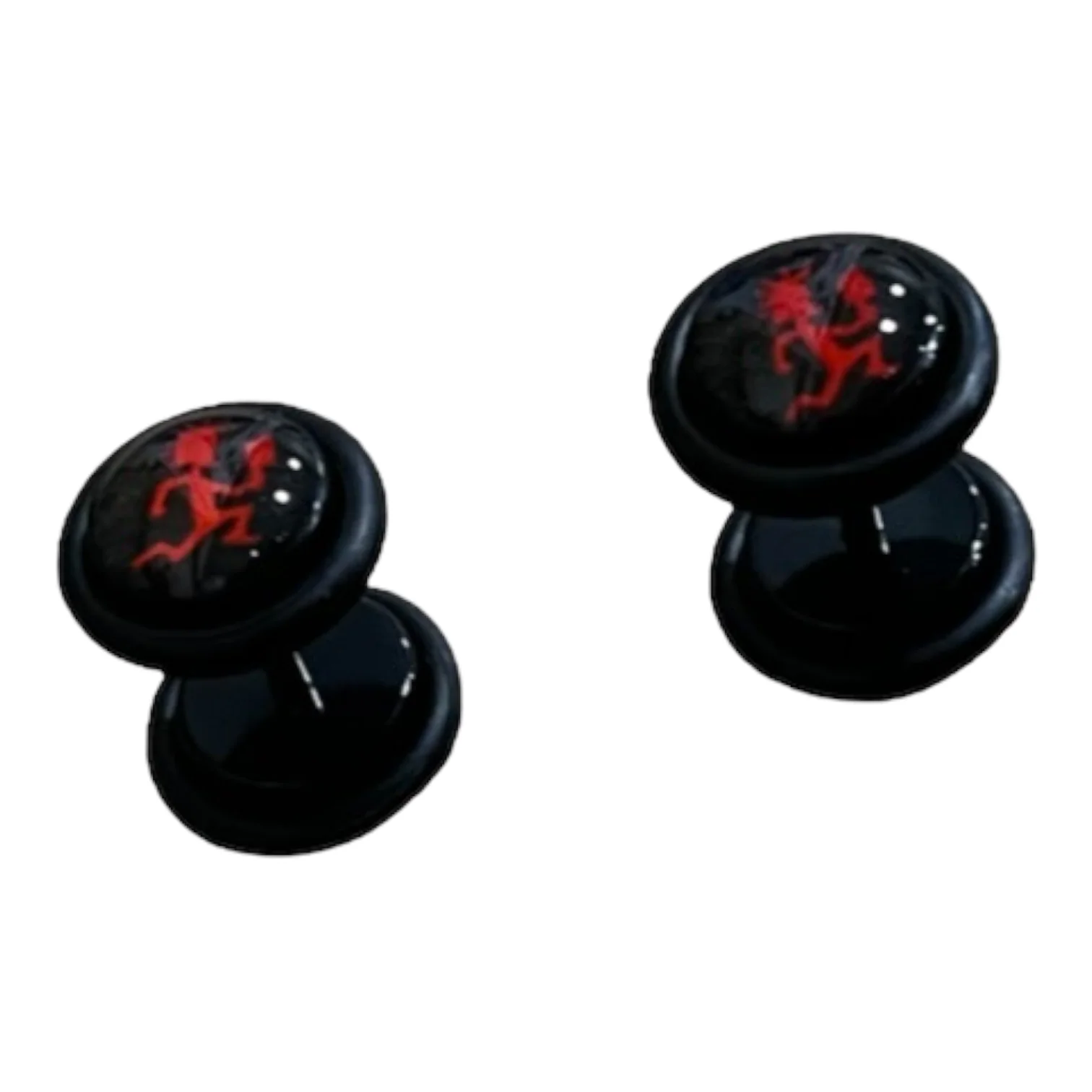 Hatchetman Earrings (Fake Gauges) - Image 2