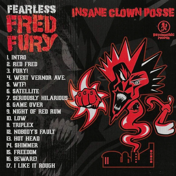 ICP - Fearless Fred Fury (Furious Edition) 3 Disc Set - Image 2