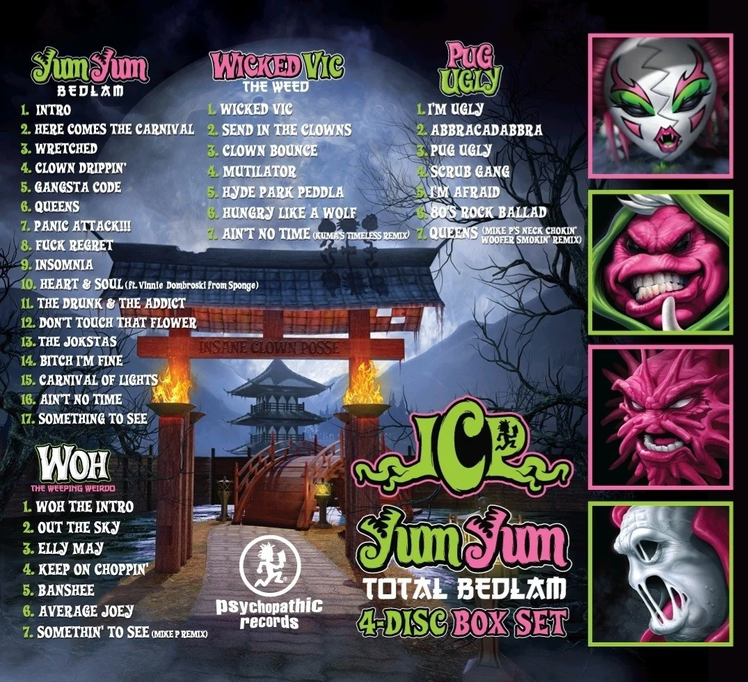 ICP - Yum Yum Total Bedlam 4-Disc Box Set - Image 3