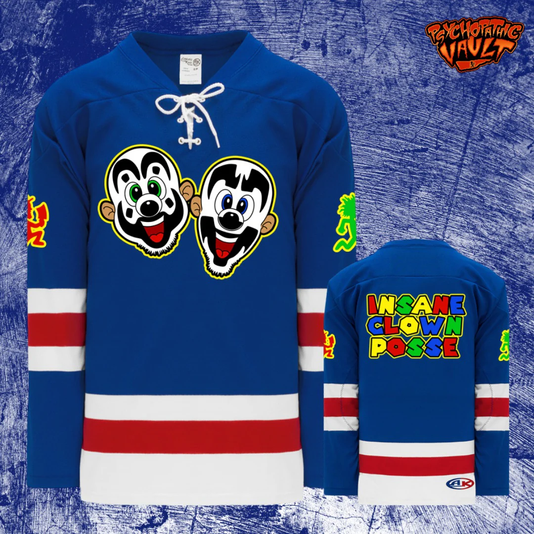 Insane Clown Posse Cartoon Faces Hockey Jersey