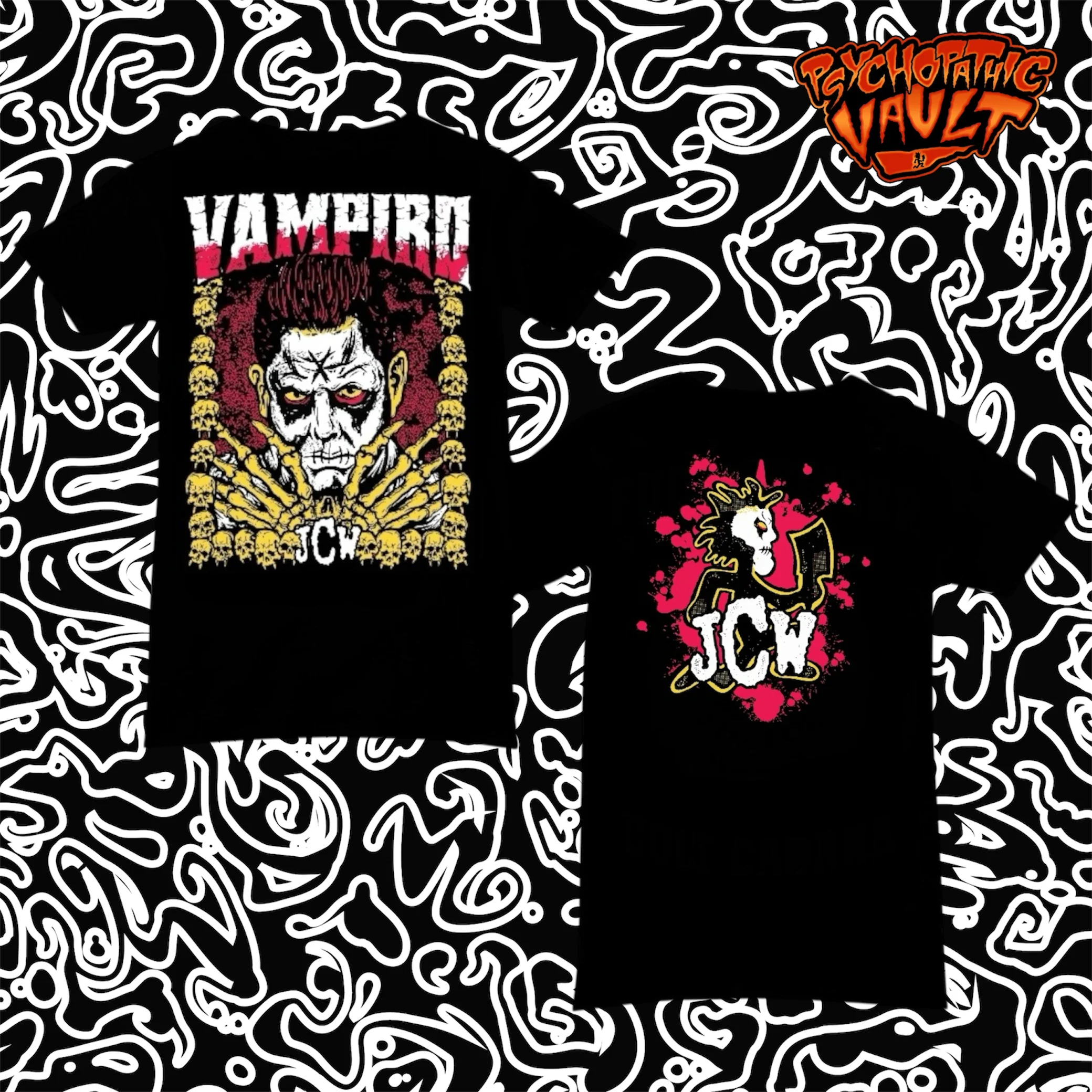 JCW Vampiro Skull & Bones Shirt