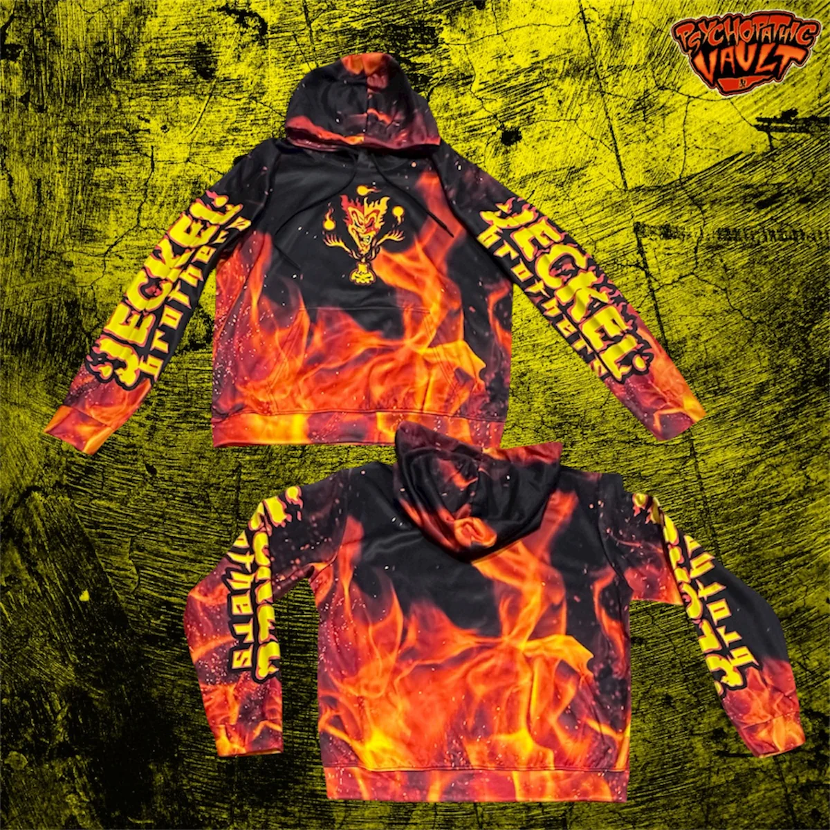 Jeckel Brothers All Over Print Embroidered Hoodie