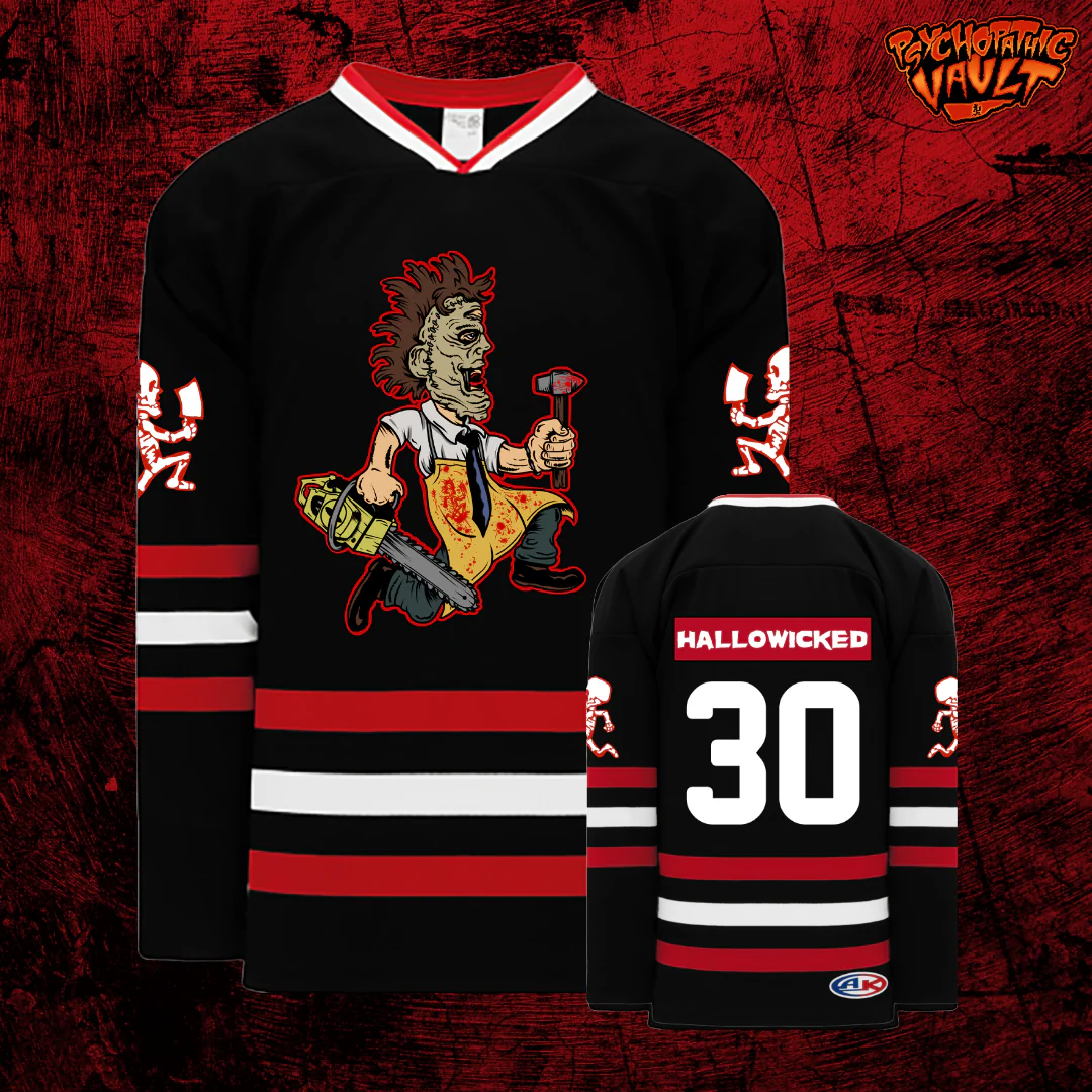 Leatherface Hatchetman Hockey Jersey
