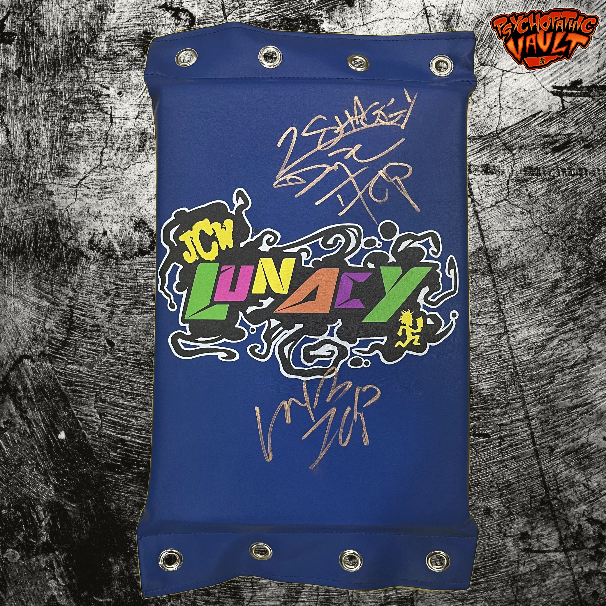 JCW Lunacy Autographed Turnbuckle