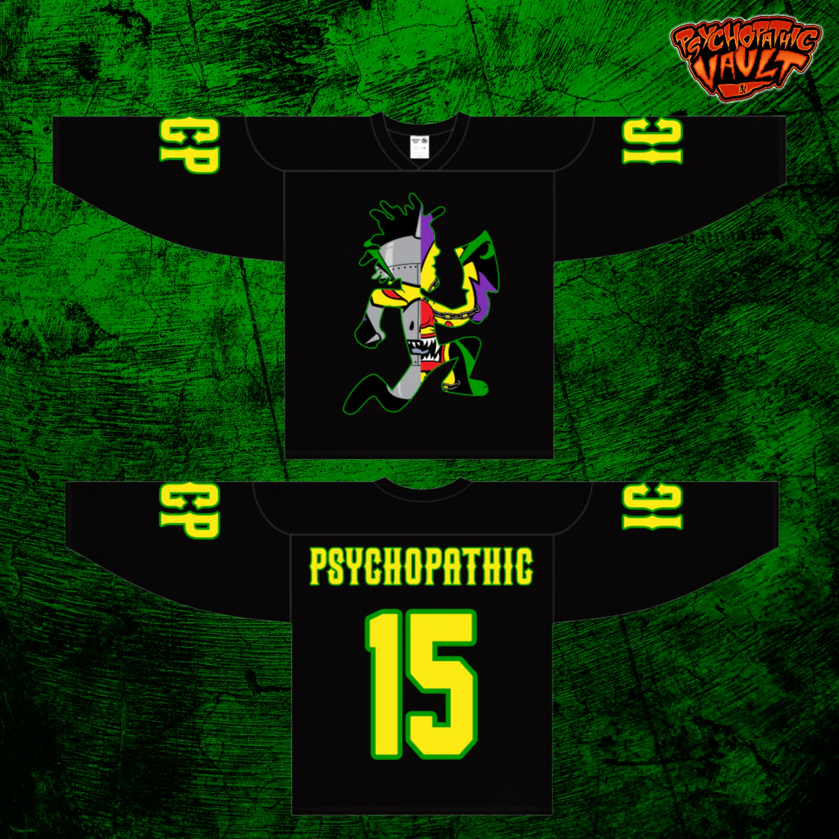 Marvelous Missing Link Hatchetman Hockey Jersey