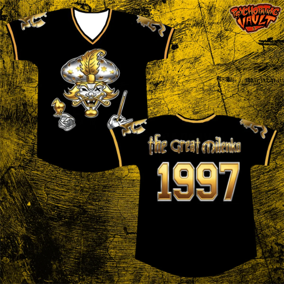 Metallic Great Milenko Football Jersey