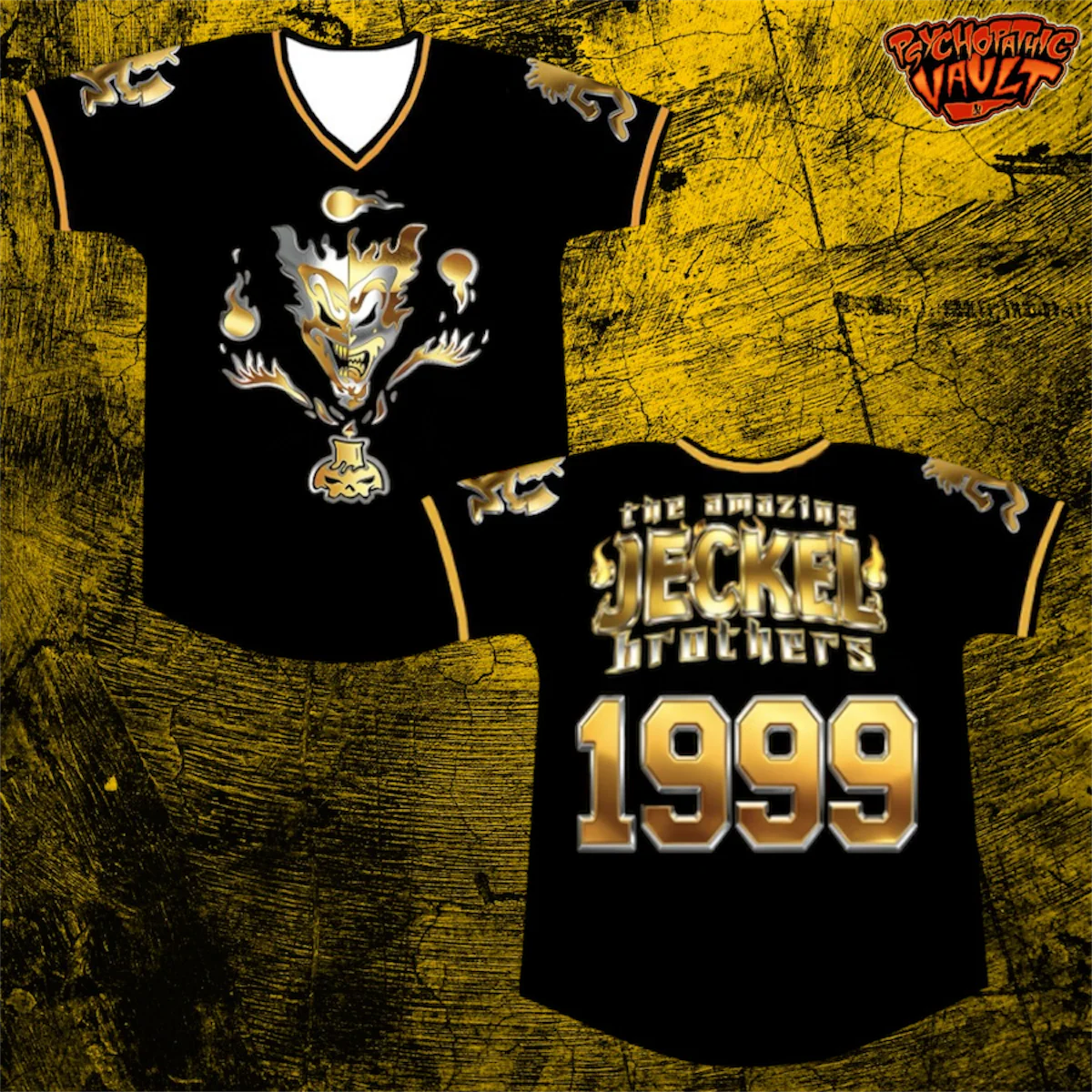 Metallic Jeckel Brothers Football Jersey