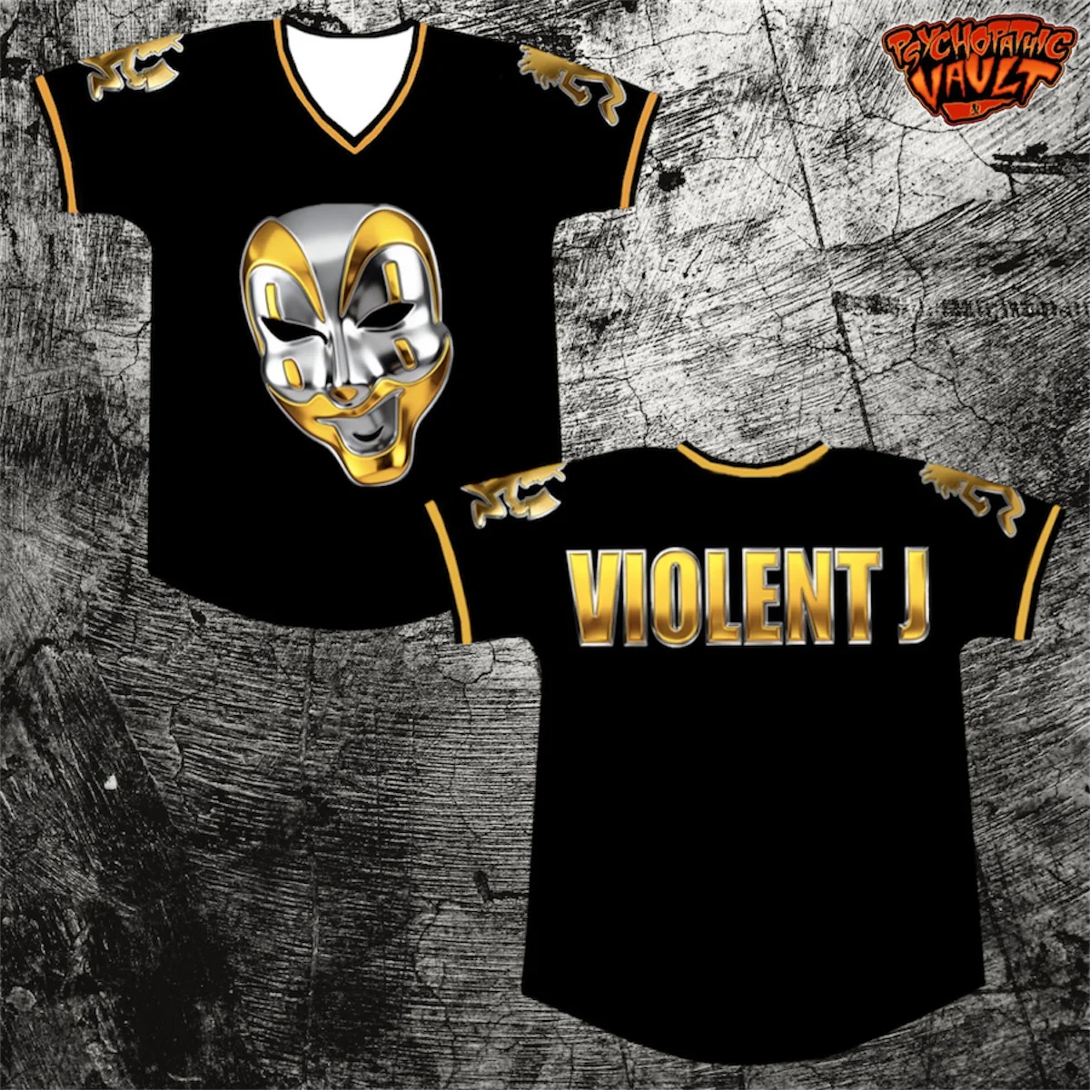 Metallic Violent J Football Jersey