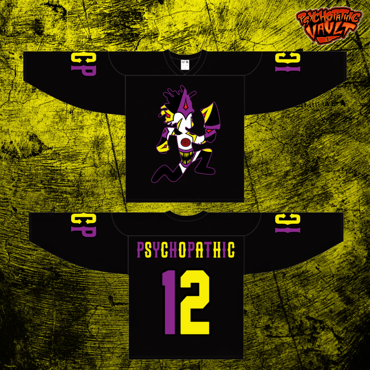 Mighty Death Pop Hatchetman Hockey Jersey