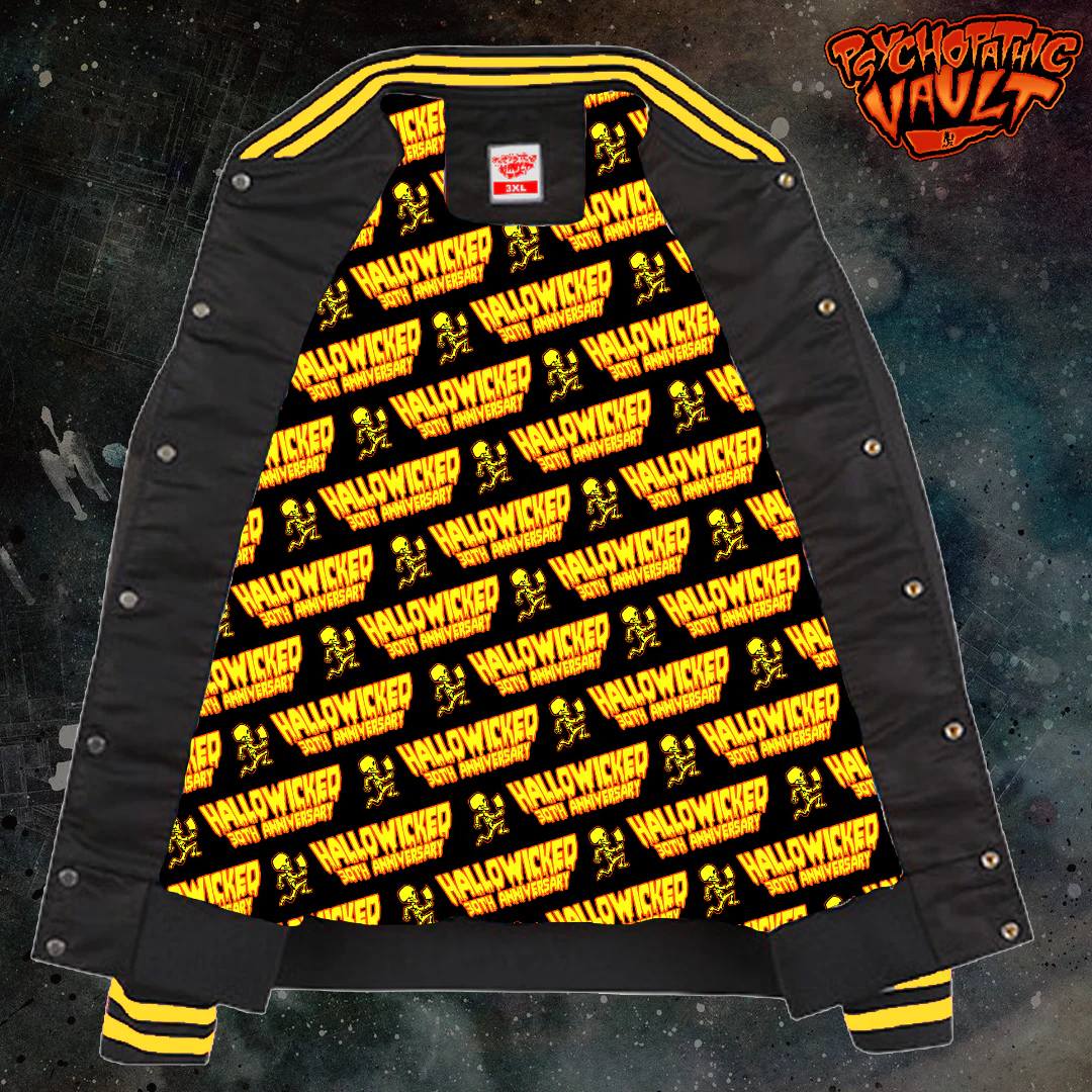 Mr. Rotten Treats Satin Baseball Jacket - Image 3