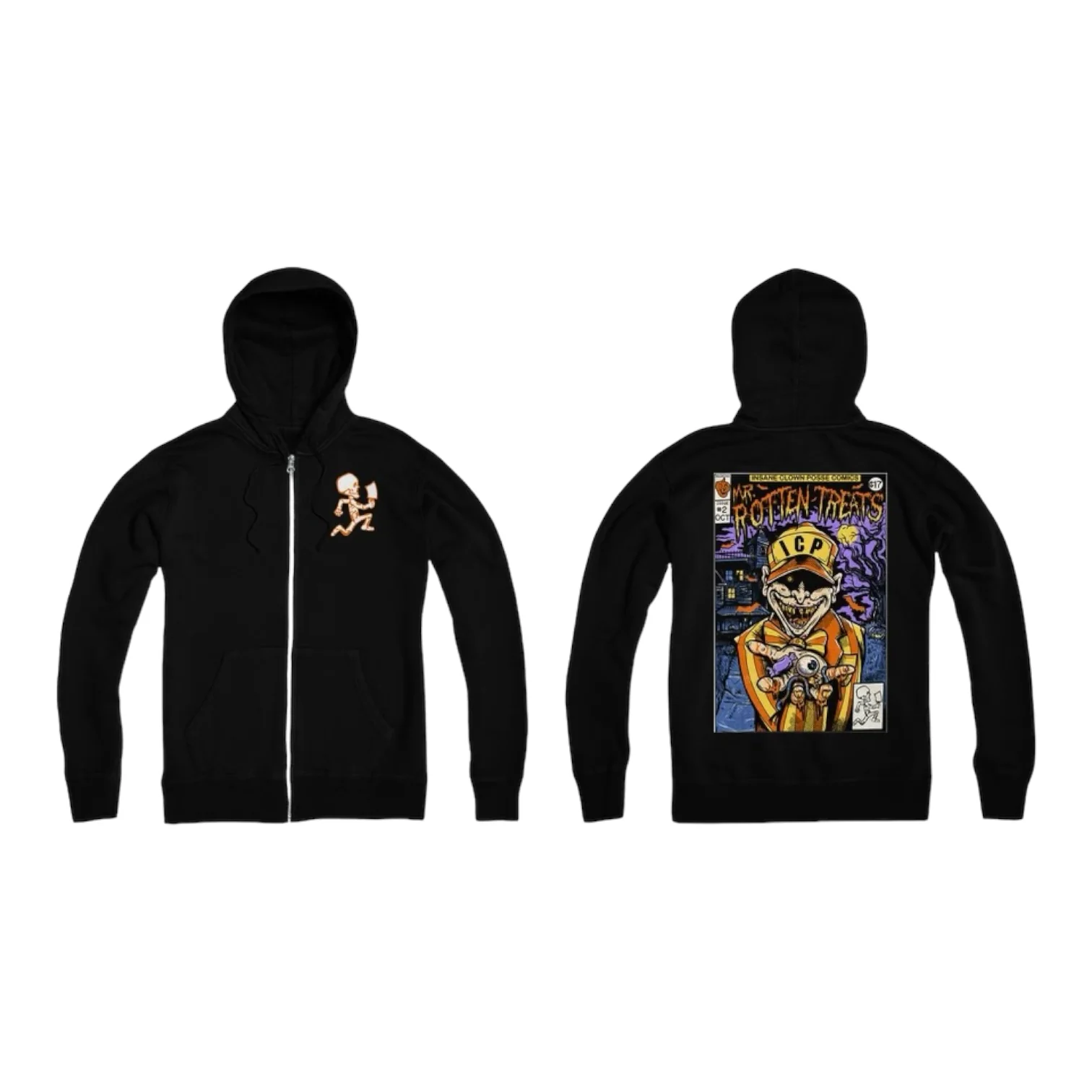 Mr. Rotten Treats Zip Up Hoodie