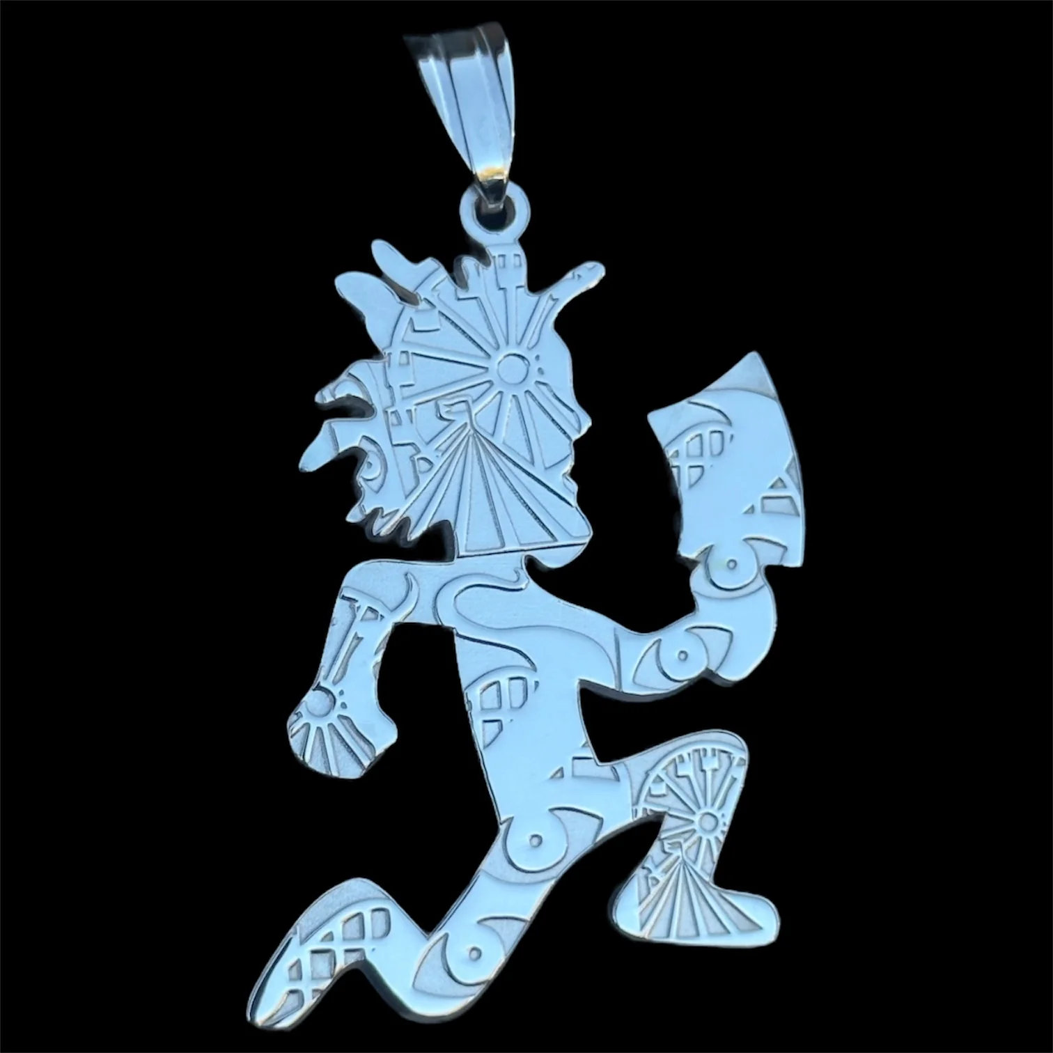(PRE-ORDER) 2 Inch Silver DCG Hatchetman Charm