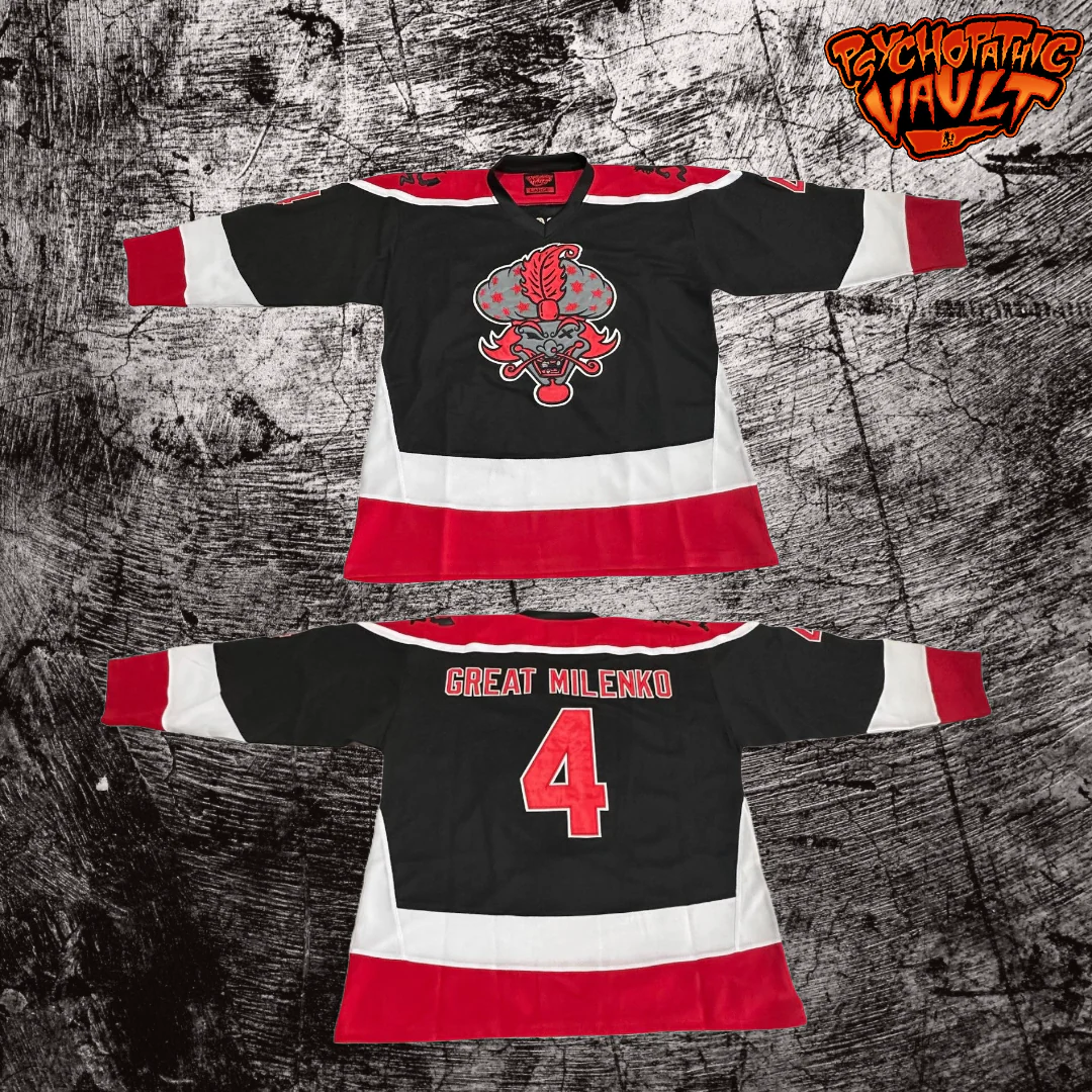 Red Milenko Hockey Jersey
