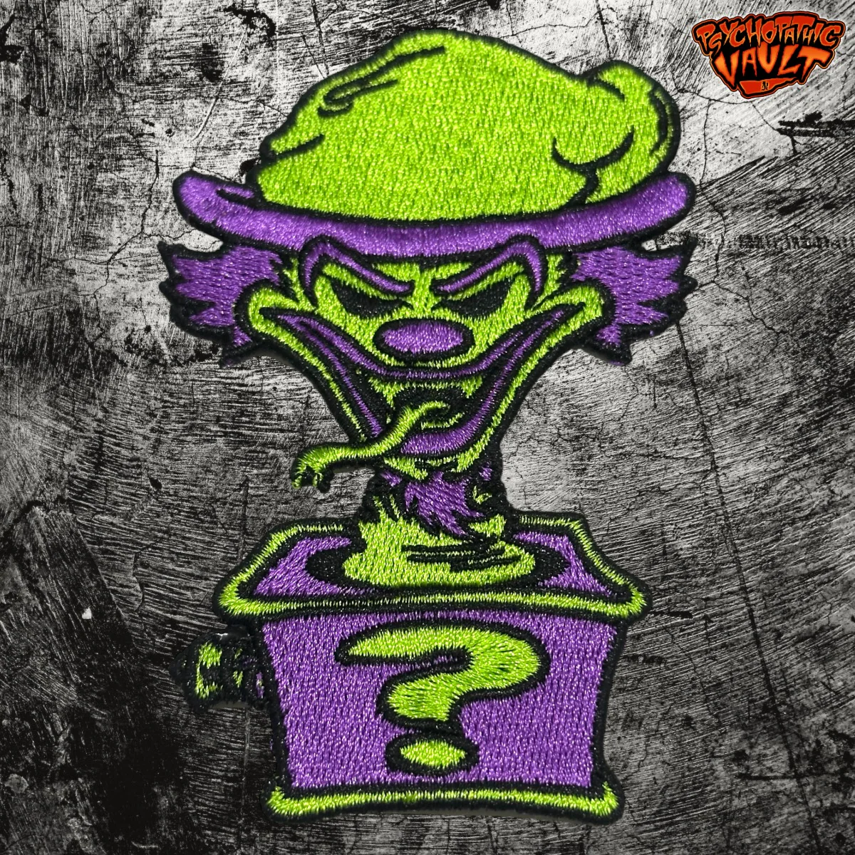 Riddle Box 4 Inch Tall Patch