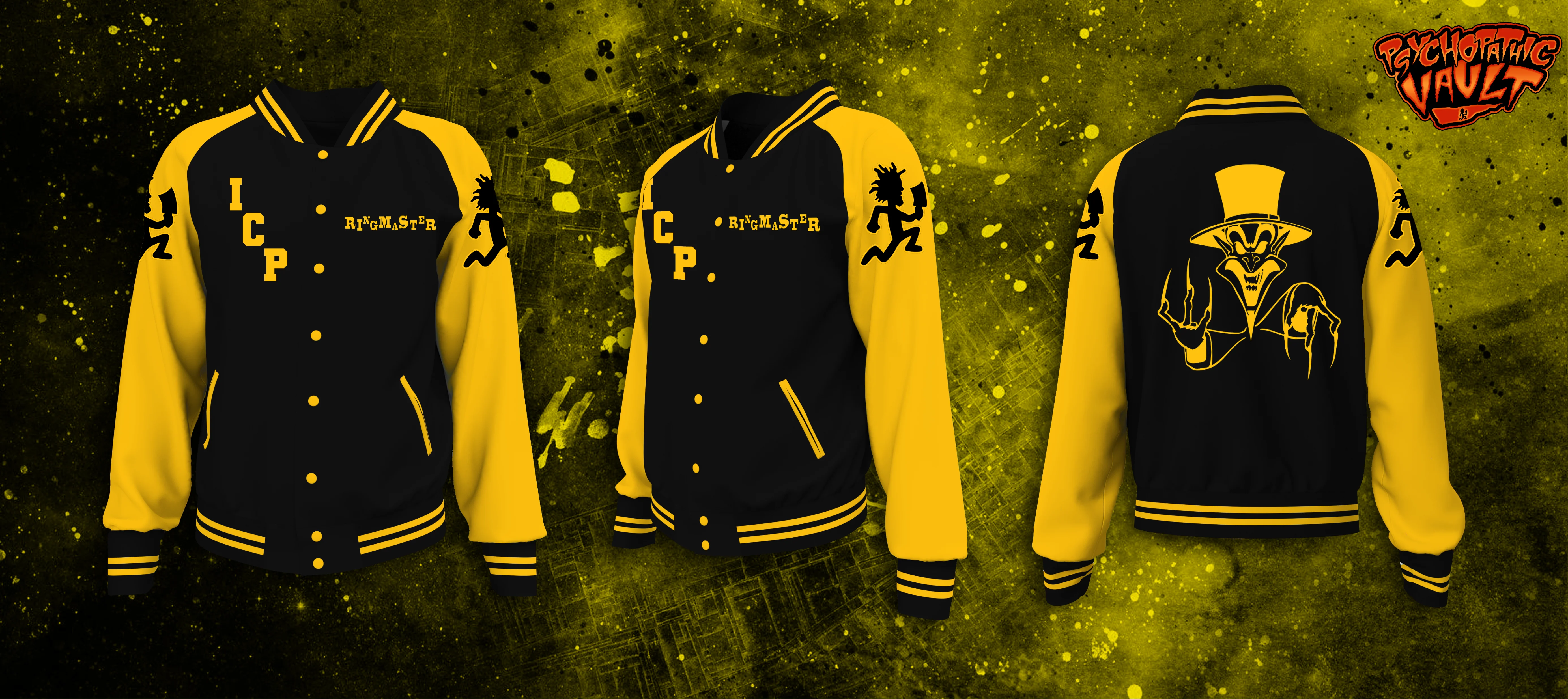 Ringmaster Satin Baseball Jacket - Image 2
