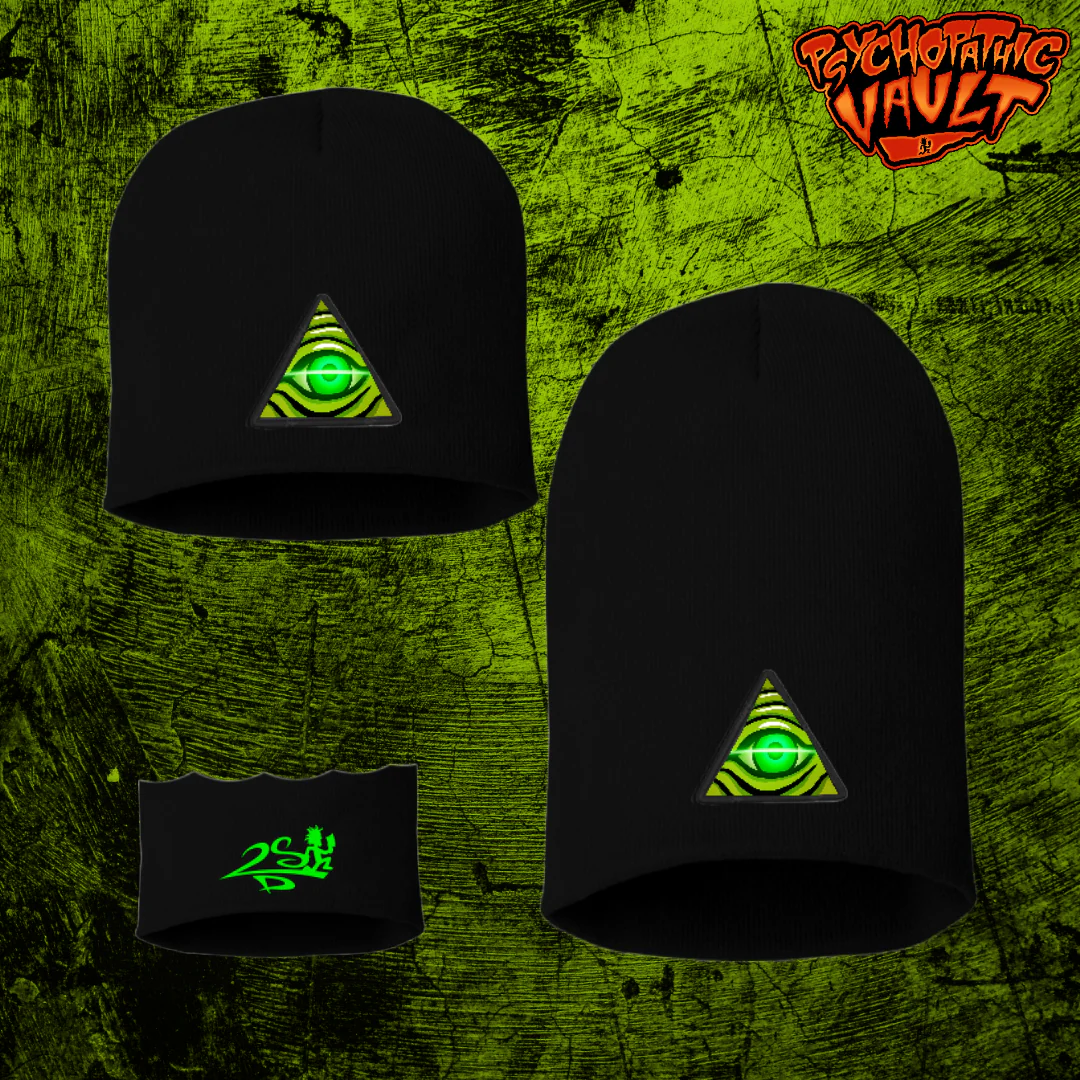 Shaggy Illuminati Eye  Beanie