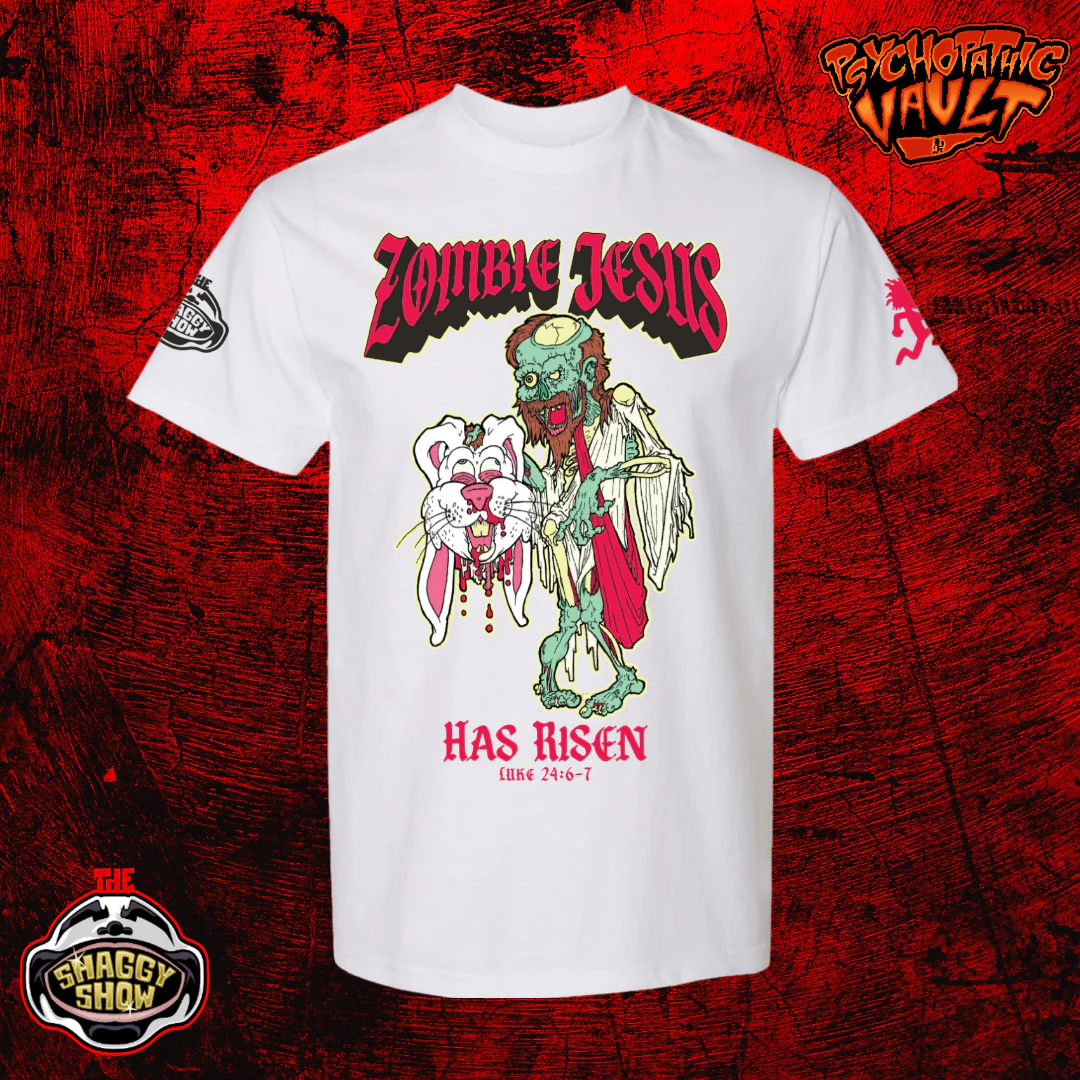 Shaggy Original Zombie Jesus White T-Shirt