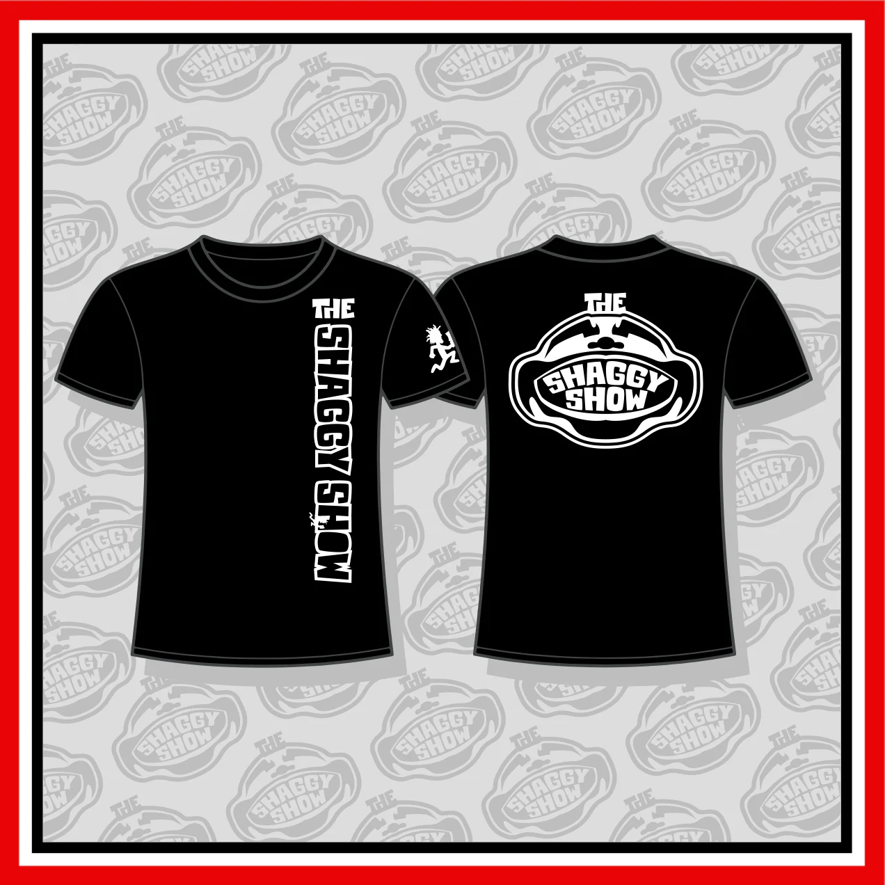 Shaggy Show Vertical Script T-Shirt
