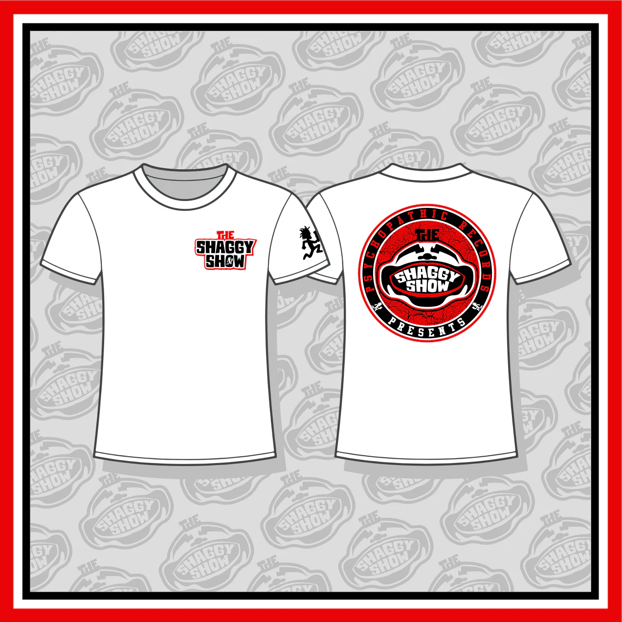 Psychopathic Presents The Shaggy Show White T-Shirt