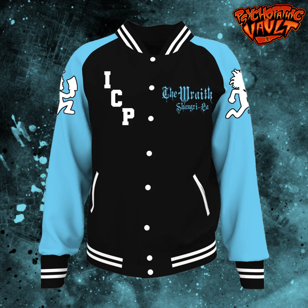 Shangri-La Satin Baseball Jacket
