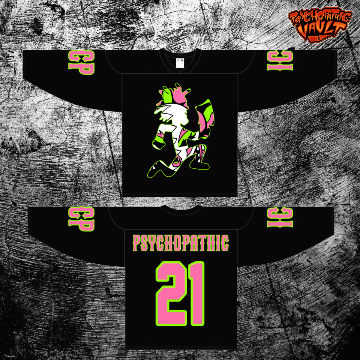 Yum Yum Bedlam Hatchetman Hockey Jersey
